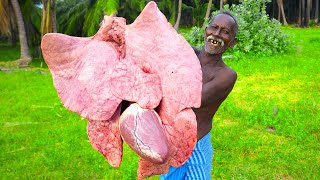 WILDE BUFFELLONGEN EN HARTPAPRIKA | Traditioneel dorpsgerecht | Opa Show