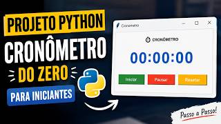 Como Criar um Cronômetro em Python (Projeto Completo para Iniciantes)