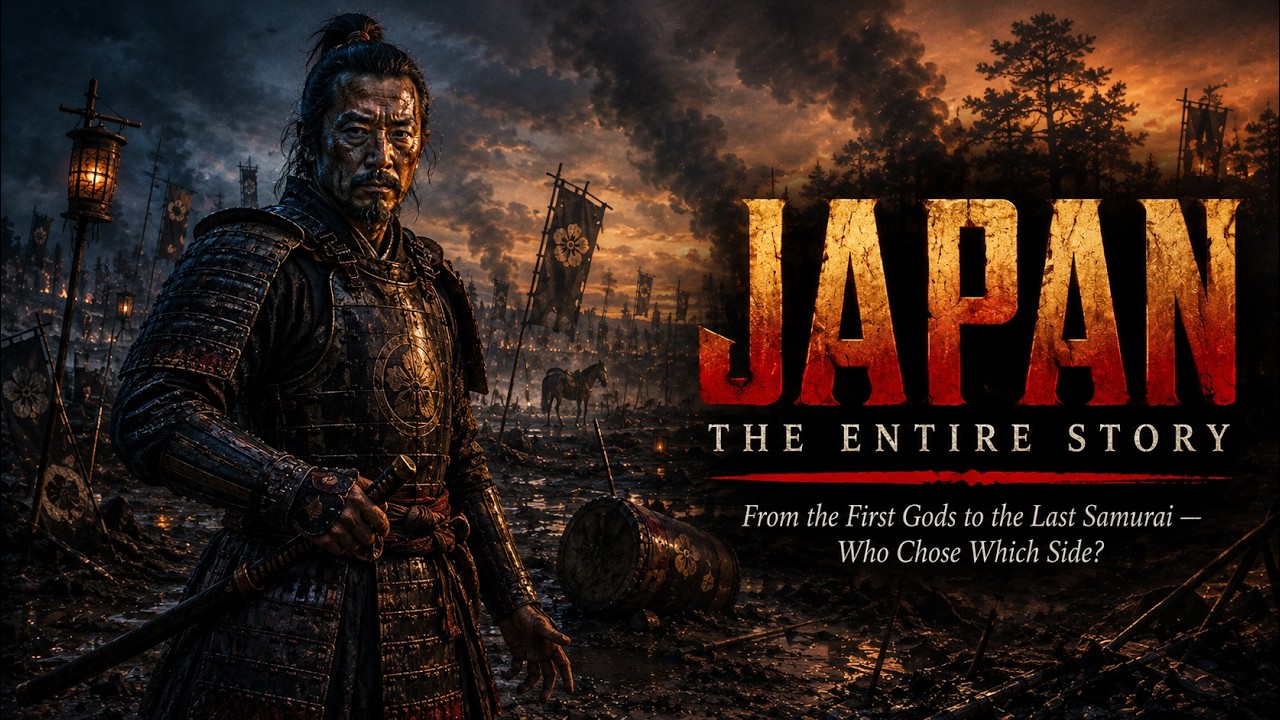 The Entire Story of Japan From Ancient Origins to Empire | History