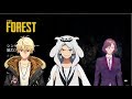 【白真くま】【大河ユウ】【夕闇ルキア】プロゲーマーたちによるThe Forest初見プレイ!【バーチャル】【vtuber】