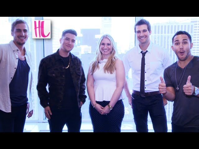 Big Time Rush On Ariana Grande & Also Carlos Pena's Engagement - YouTube