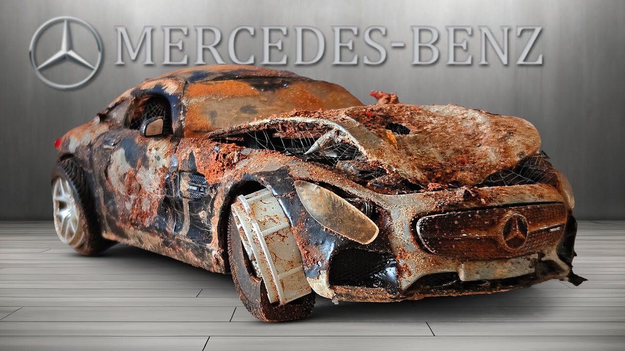 Restoration Abandoned Mercedes-Benz AMG GT - YouTube
