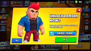 Unlock New Brawler Damianbrawl Stars New Update