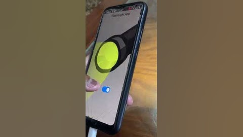 flash light app by aziz for codesoft internship