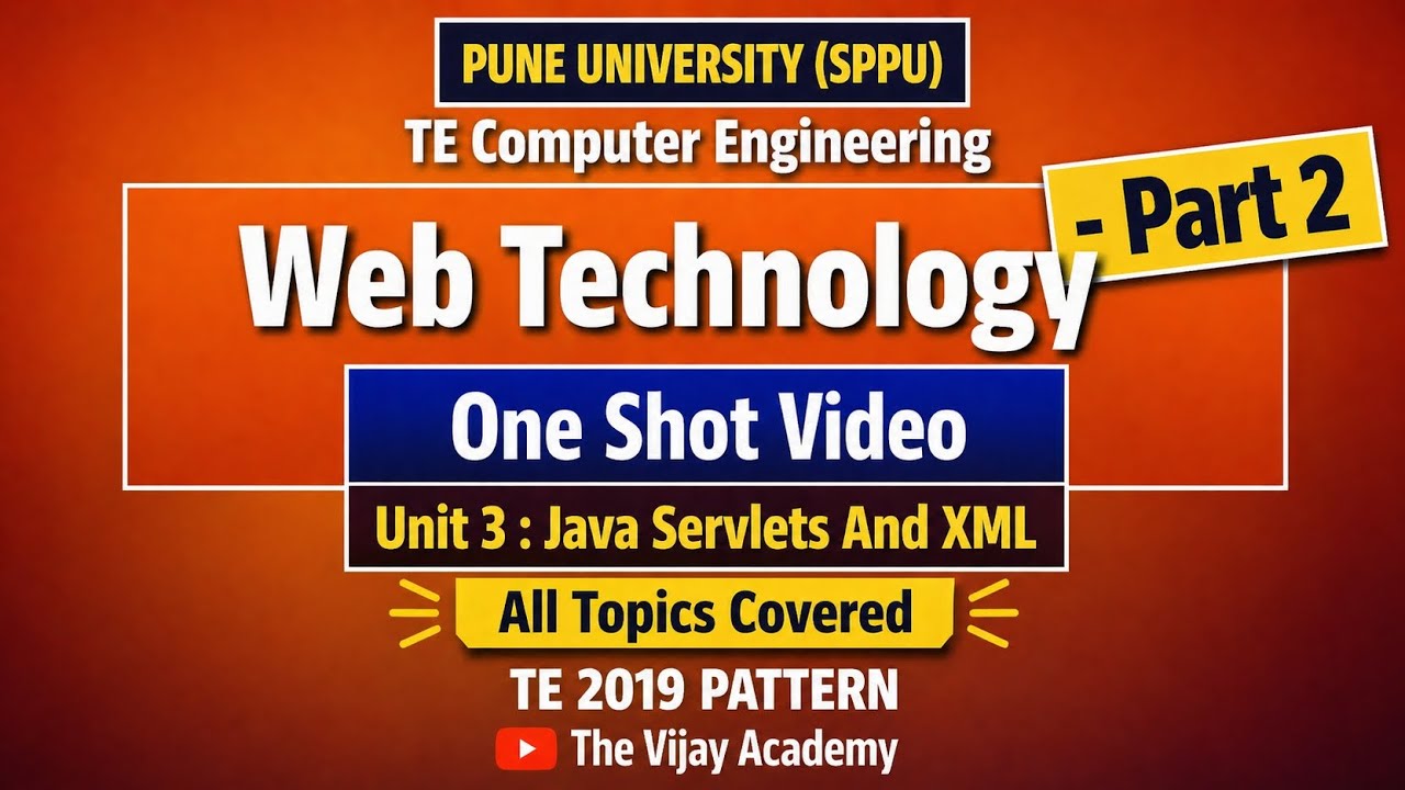 Web Technology Unit 3 | One Shot Video Part 2 | TE Computer Engineering ...
