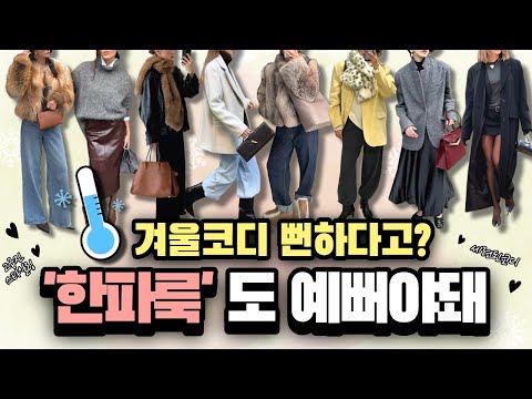 예쁨➕따뜻 = 옷잘알표 한파코디💖 본격 영하날씨🌡️ 오기전에 알아두세요!