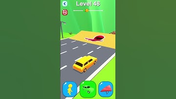 Shape-shifting Funny Race All Level Gameplay Walkthrough Master Level #48 BeamNG.drive #Shorts