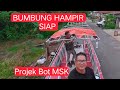 Update Terkini Pembuatan Bumbung Bot MSK, Kota Samarahan Sarawak