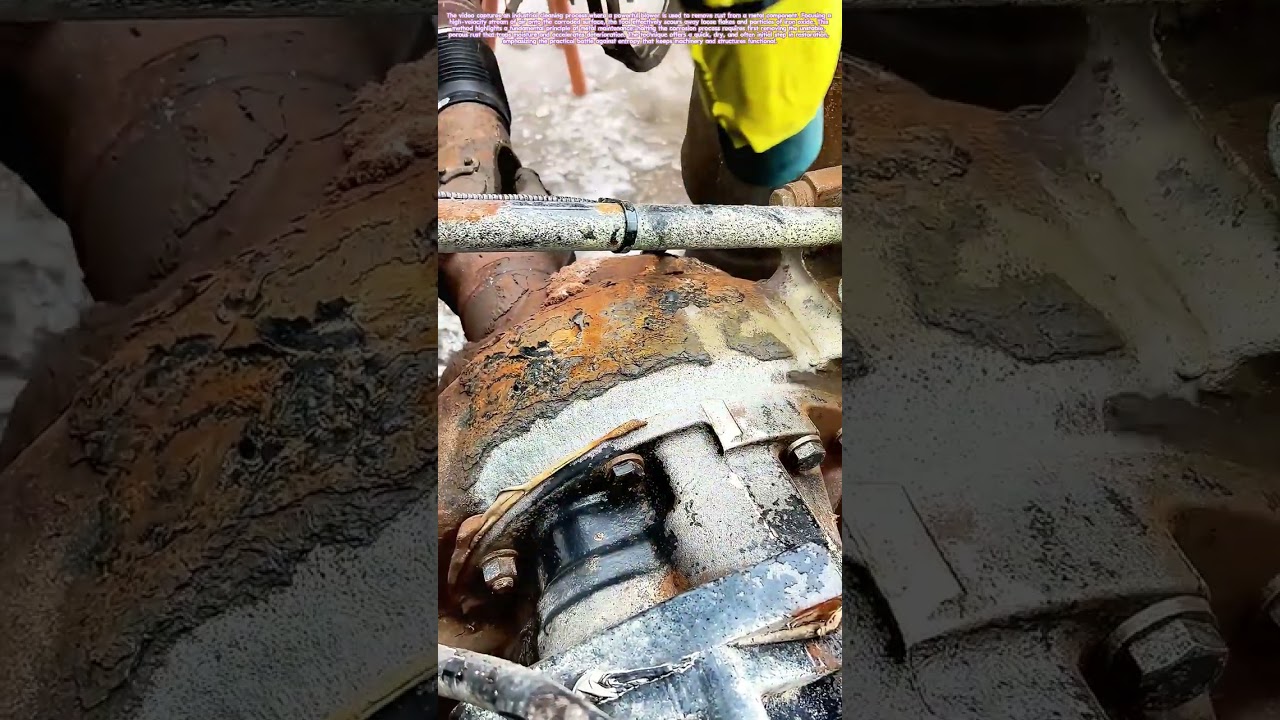 Blasting Decay: How Air Revives Rusted Metal