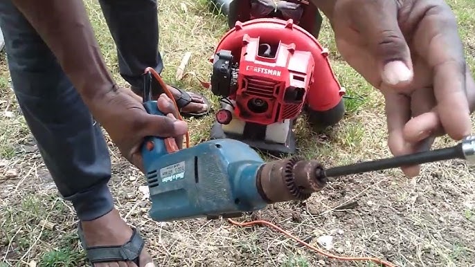 træthed Galaxy Ja Use a Drill to Start Your Blower, trimmer, etc - YouTube