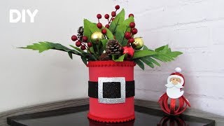 DIY Especial de Natal #8🎅🎄Centro de mesa natalino