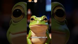La grenouille la plus sérieuse du monde !