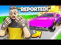 I Stream Sniped Him With NEW Cars In Fortnite