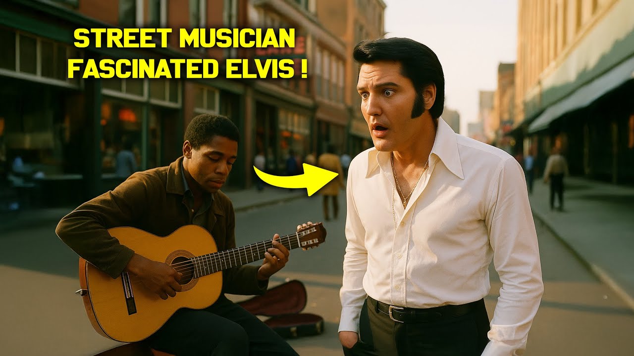 Elvis heard street music that made him STOP walking-what this musician was HIDING changed everything