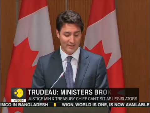 Canadian Pm Expels 2 Ex Cabinet Ministers From Ruling Party Youtube