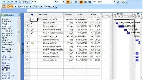 Project Tutorial The Project Guide Microsoft Training Lesson 1.10