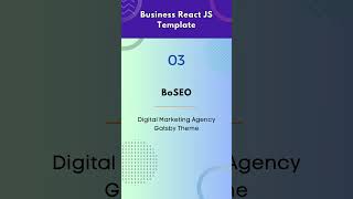 5 Business React JS Template #businesstemplate #reactjstemplate screenshot 2