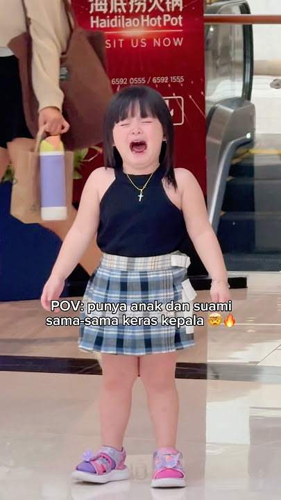 menghadapi yuka-chan dan papanya yang sangat keras kepala #yukachan #comedy #relateable #funny