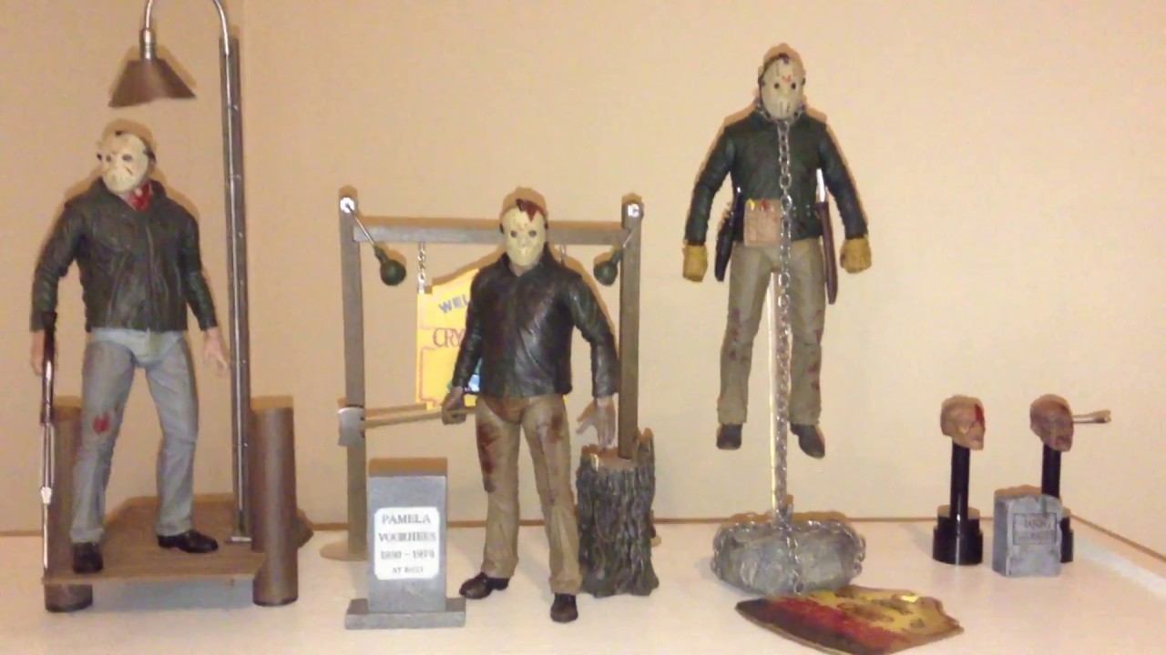 neca friday the 13th camp crystal lake accessory set