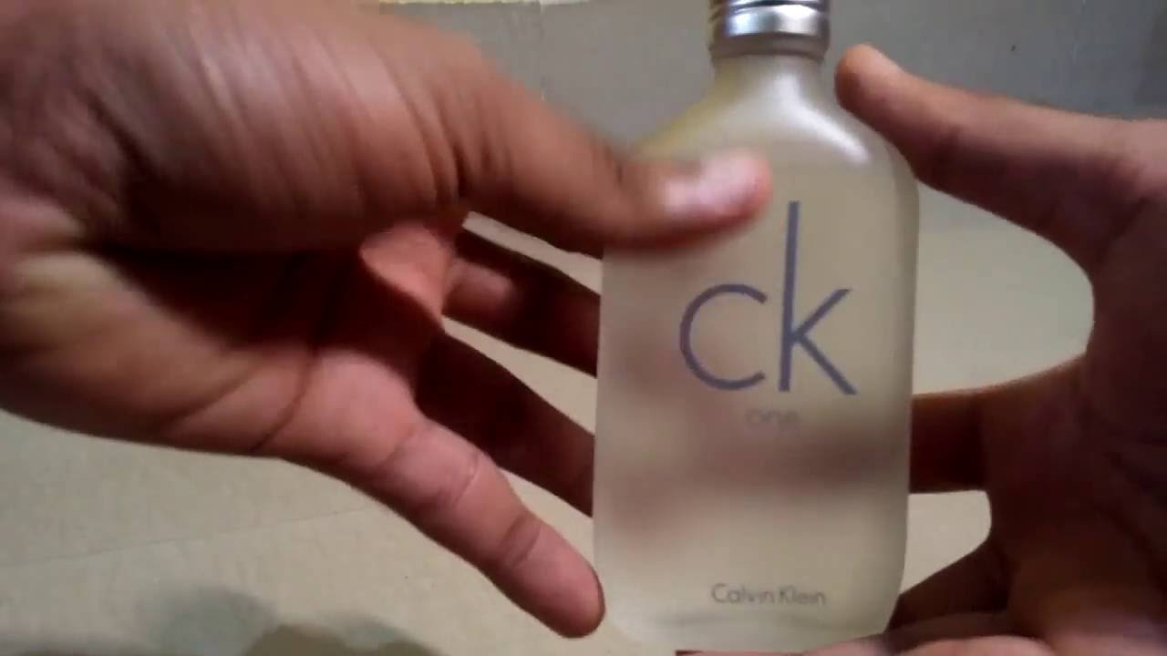 calvin klein one original vs fake