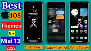 How to convert your android into iPhone 2022 || iOS themes for Miui 12 || Miui convert to iPhone iOS