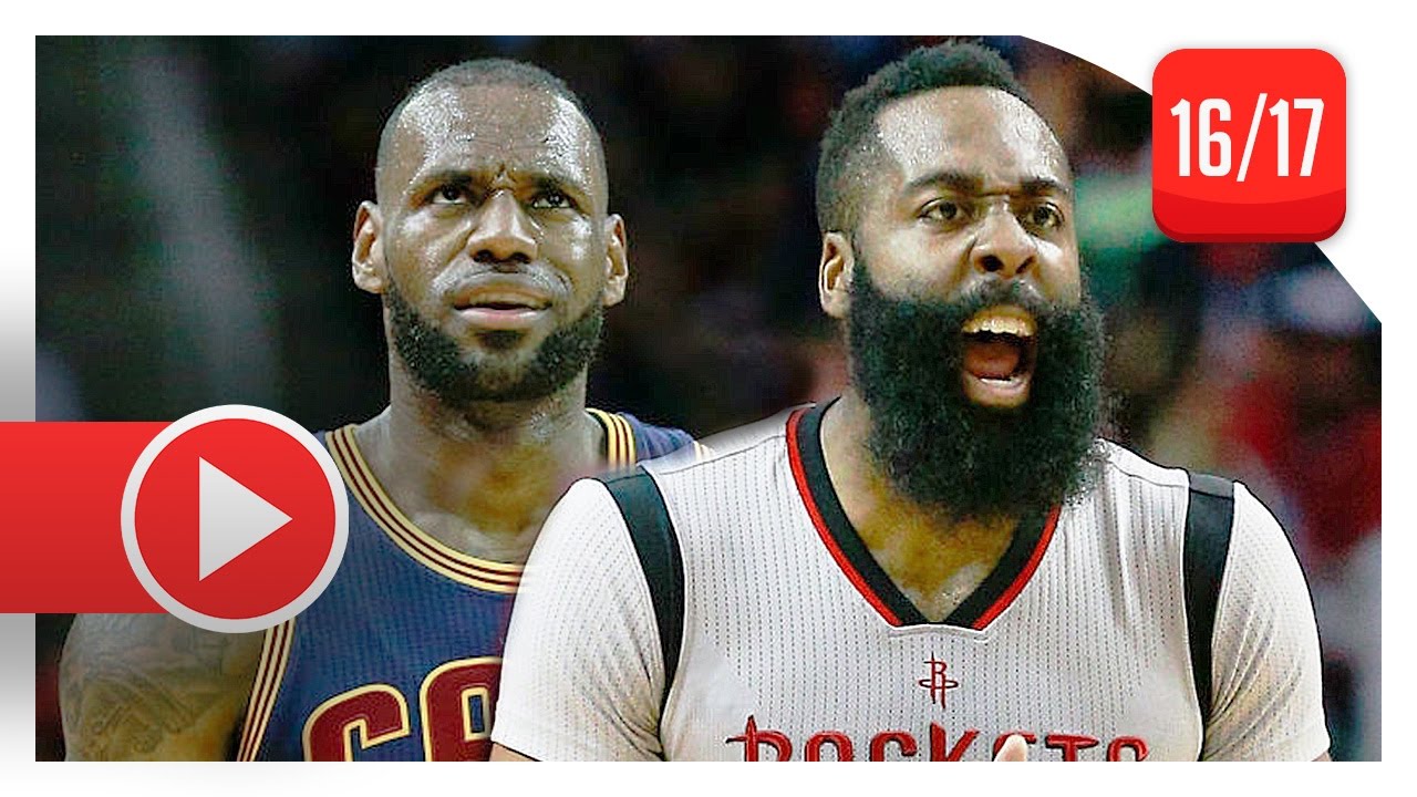 James Harden vs LeBron James MVP Duel Highlights (2017.03.12) Rockets