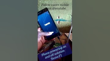 TECNO F1 (👉 POWERING ON AND OFF AUTOMATICALLY) solution