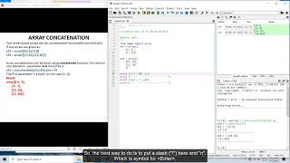 Array concatenation in numpy library
