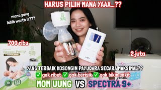 BATTLE 2 MERK POMPA ASI PALING BAGUS: MOM UUNG VS SPECTRA 9+ (PILIH YANG MANA??)