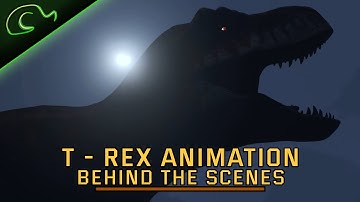 T-REX ANIMATION in Blender + Behind The Scenes [] Blender 4.0+ [] Blender Animation