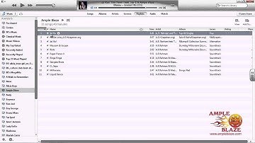 Ample Blaze New iTunes 11.0 Delete Songs and Playlist