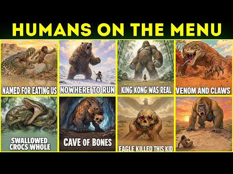 10 Prehistoric Predators That Hunted Humans
