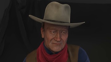 MAYA ARNOLD  | JOHN WAYNE | The Duke  | CGI