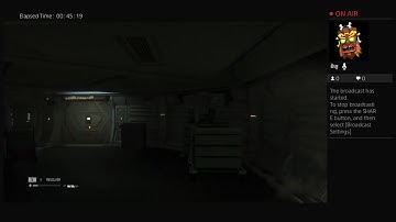 Alien isolation nostromo edition live and mostly blind part 1-2