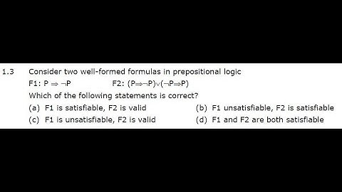 GATE 2001 - CS Question 1.3