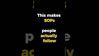 No one tells you this about SOPs #ai #operations #sop