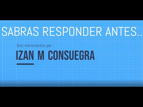 Quiz monumentos de