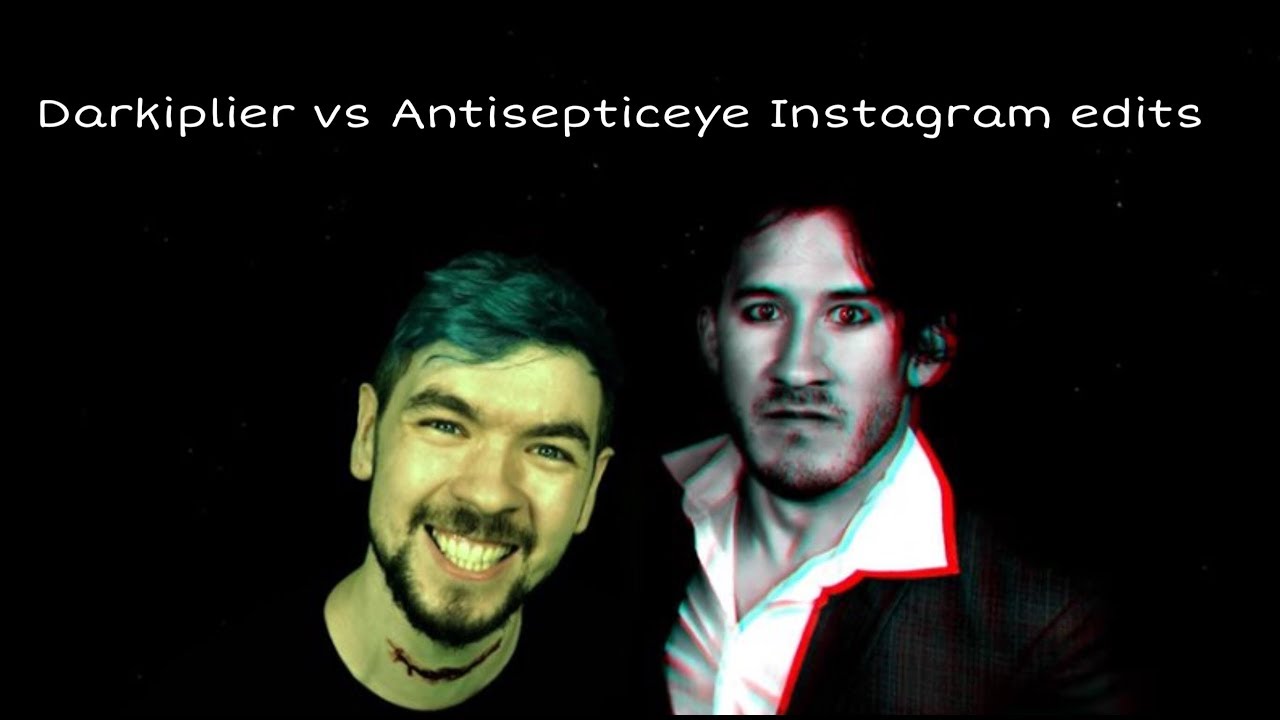 darkiplier vs antisepticeye Instagram edits 1
