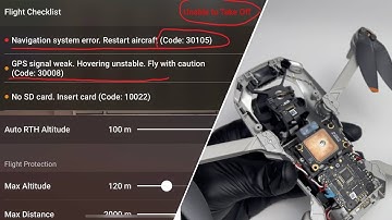 GPS Signal Weak Unable to Take Off | Replace DJI Mini 2 GPS Module