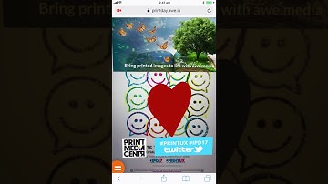 WebAR is perfect for International Print Day