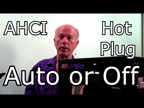 What is hot plug in BIOS?