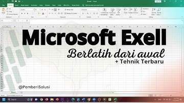 Tutorial mengenal tampilan Microsoft Excel bagi pemula | fungsi dasar