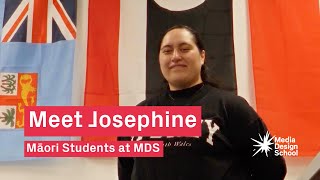 Media Design School | Meet Josephine - Māori Students at MDS
