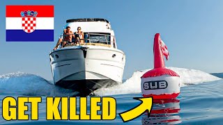 Diving Buoy Will Get You Killed in CROATIA [Nautical Wild West] 4K 🇭🇷