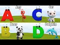 Alphabet Animals Song | Learn the ABC Alphabet Animals Song for Kids | ABC Alphabet Phonics Song