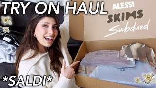 TRY ON HAUL MINIMAL 💸 SKIM, SUBDUED, ALESSI | MelissaTani