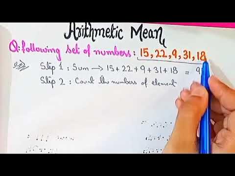 Arithmetic mean sequence and series Last Moment Tuitions - YouTube