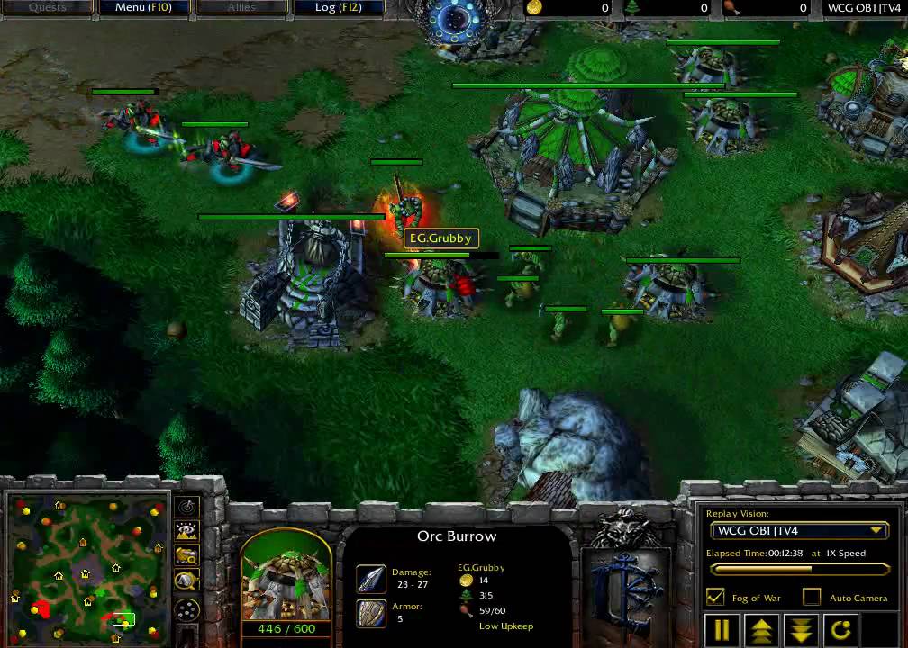 Grubby vs Lyn Twisted Meadows WCG Elimination Round 2of3