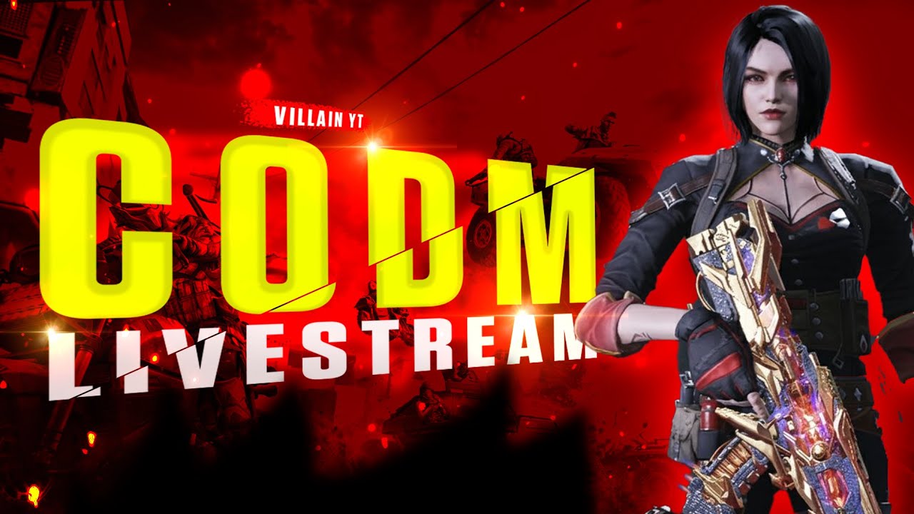 🔴 Giveaway at 500 subs🔥 | CODM live w/@villaincodm1 - YouTube