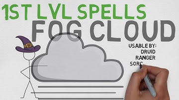 1ST LEVEL SPELL #38: Fog Cloud (5E)